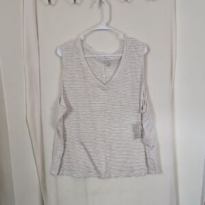 Striped Sleeveless Tank Top